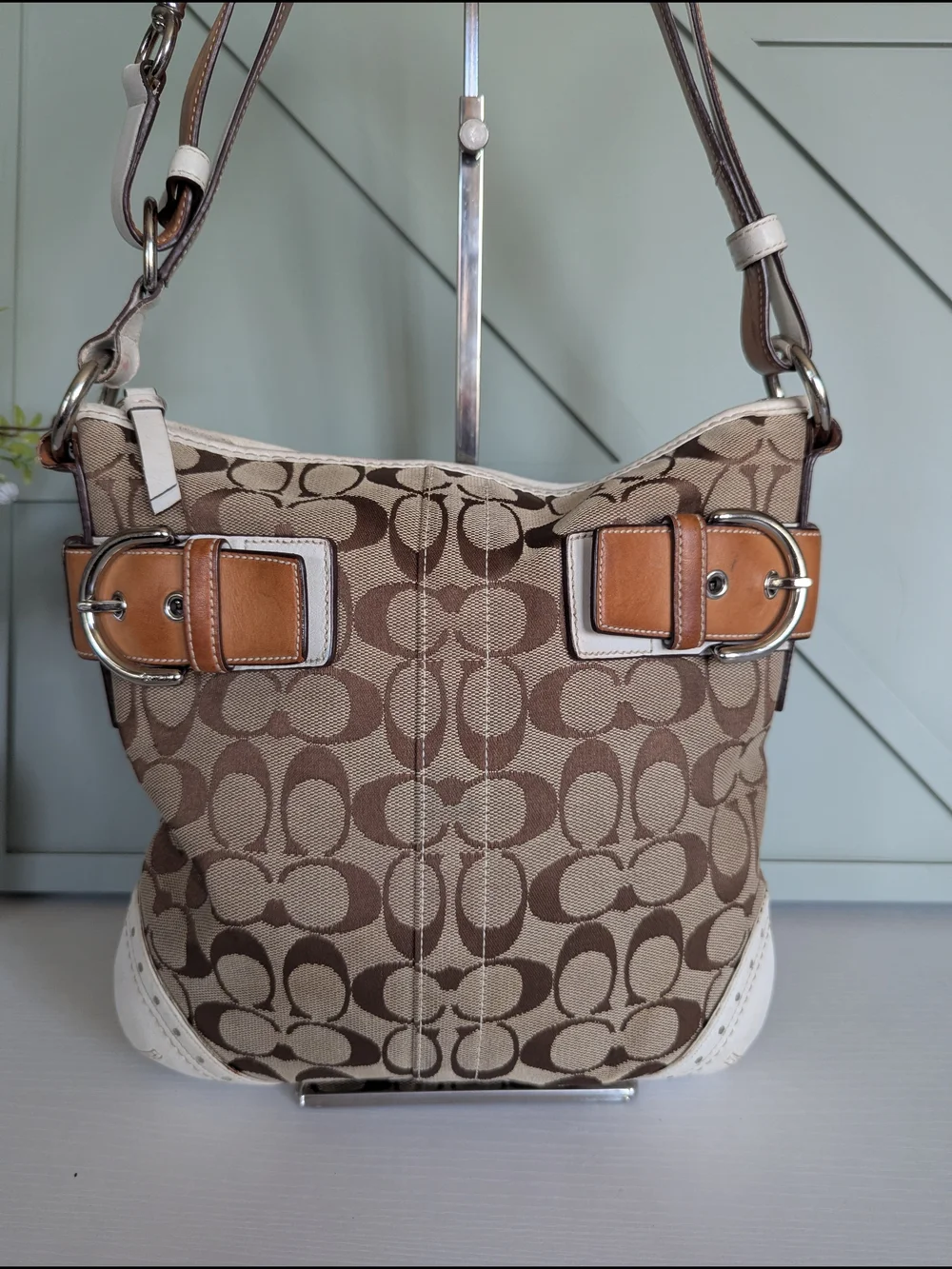 Y2K Coach Signature Soho Buckle Duffle (Style No. 1487/3577).